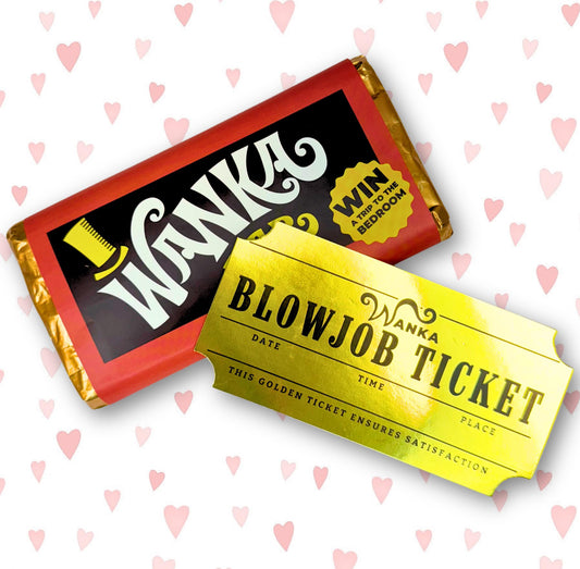 Golden Ticket Valentine’s Day Gift