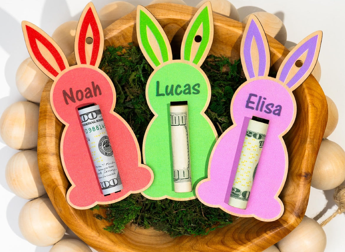 Easter Bunny Money Holder
