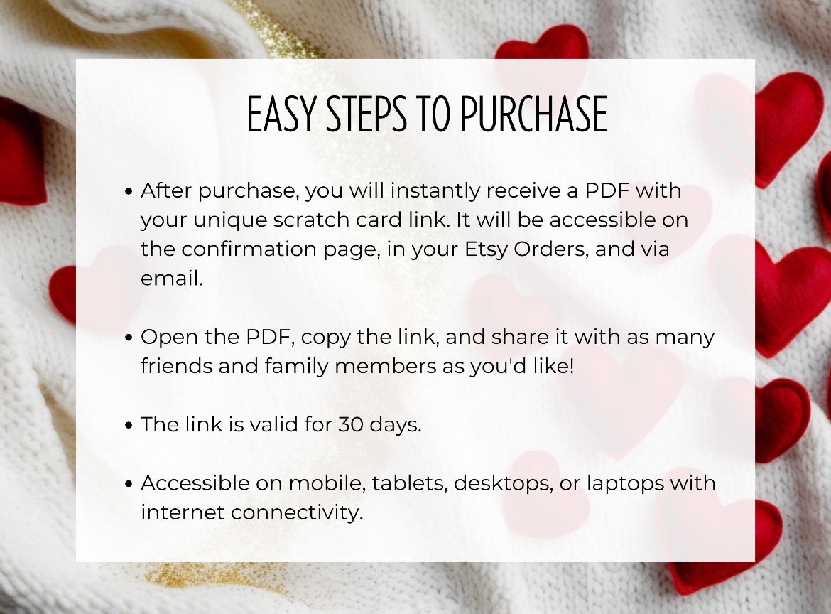 Digital Valentine’s Day Scratch Card