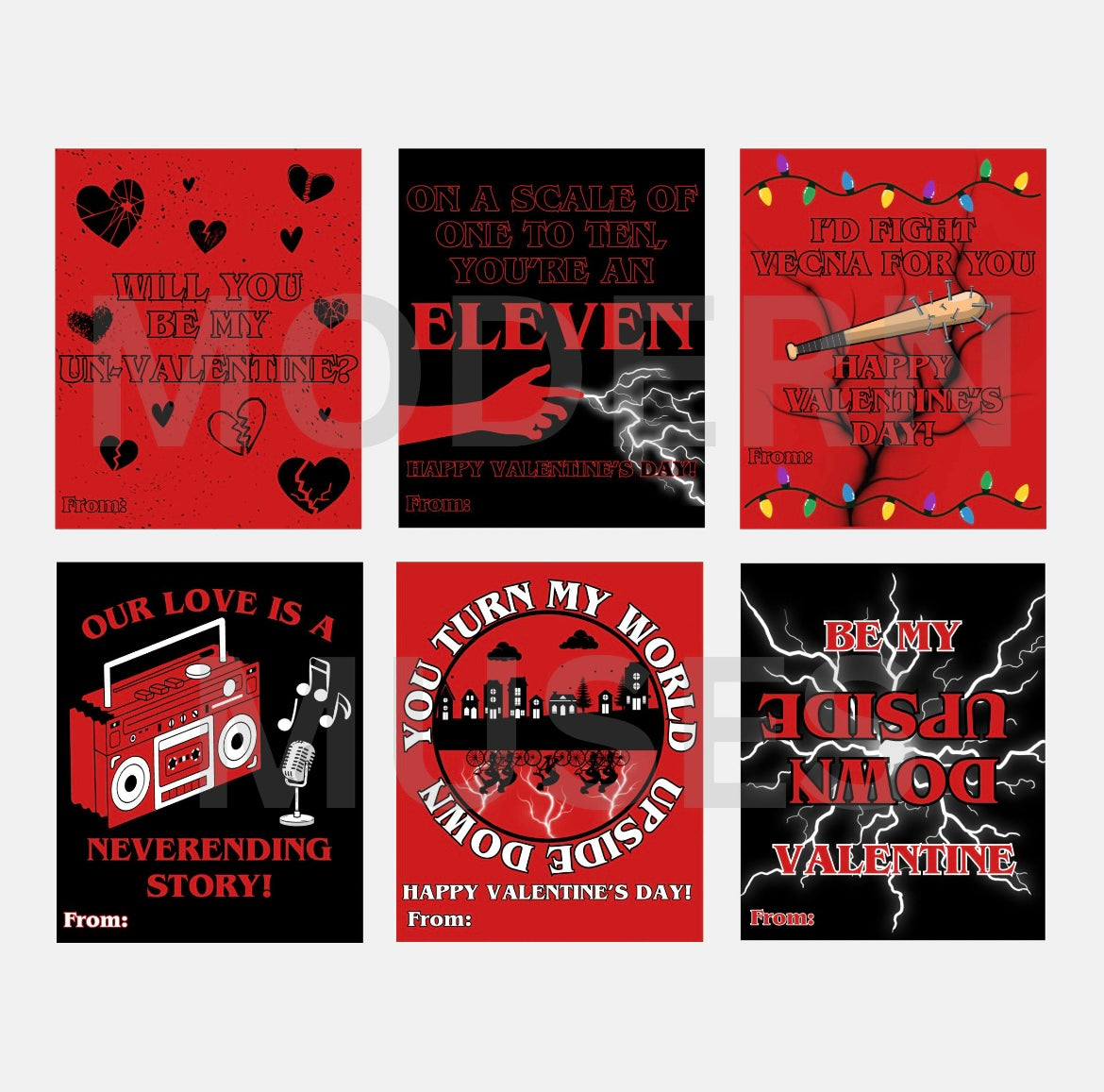 Digital Valentine’s Day Special Show Cards