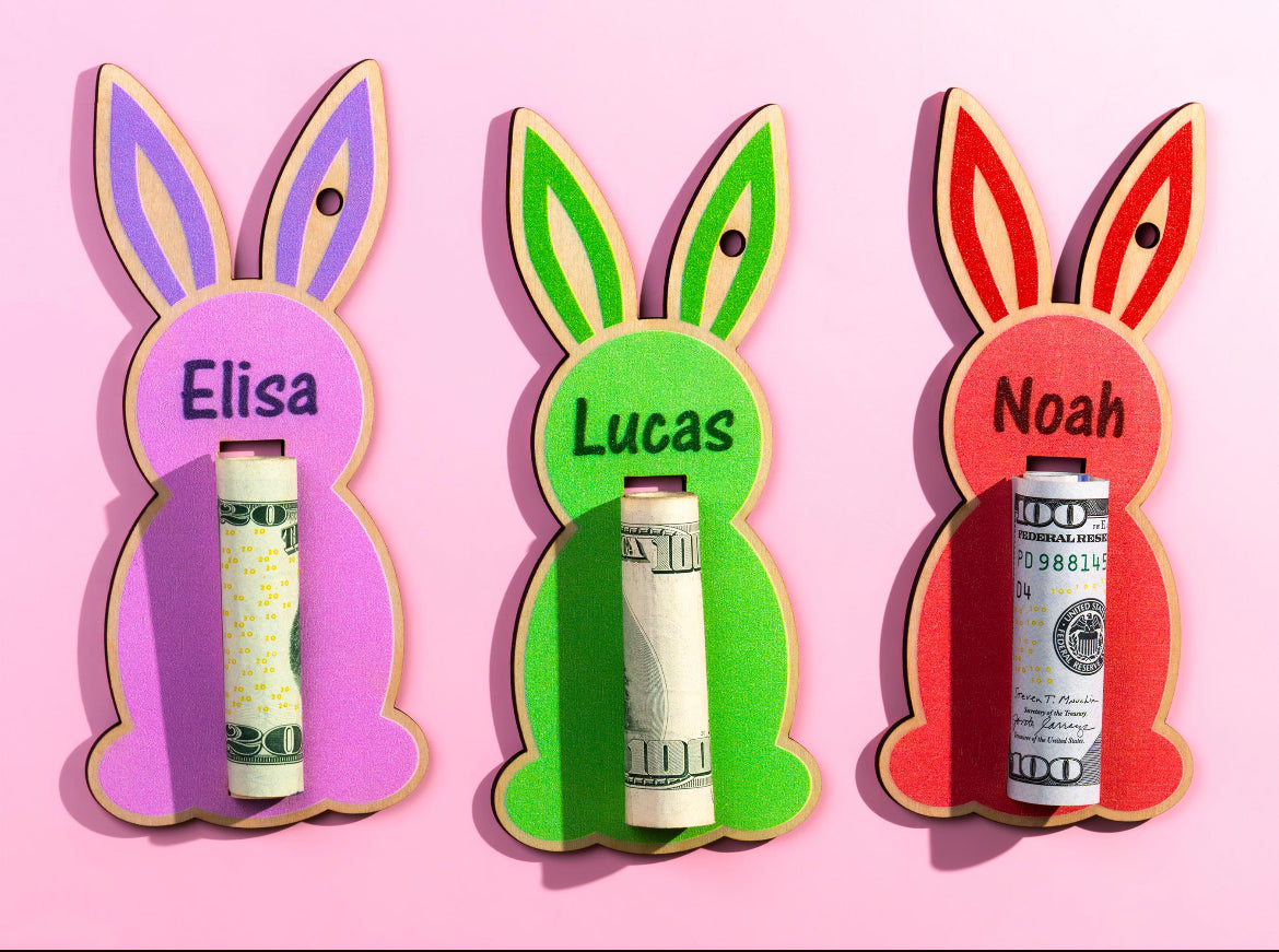 Easter Bunny Money Holder