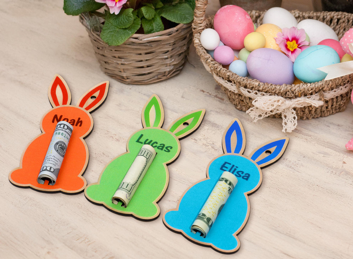 Easter Bunny Money Holder