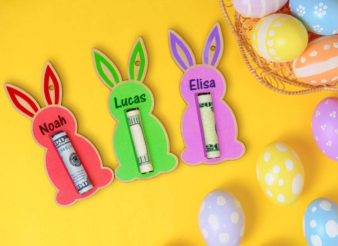 Easter Bunny Money Holder