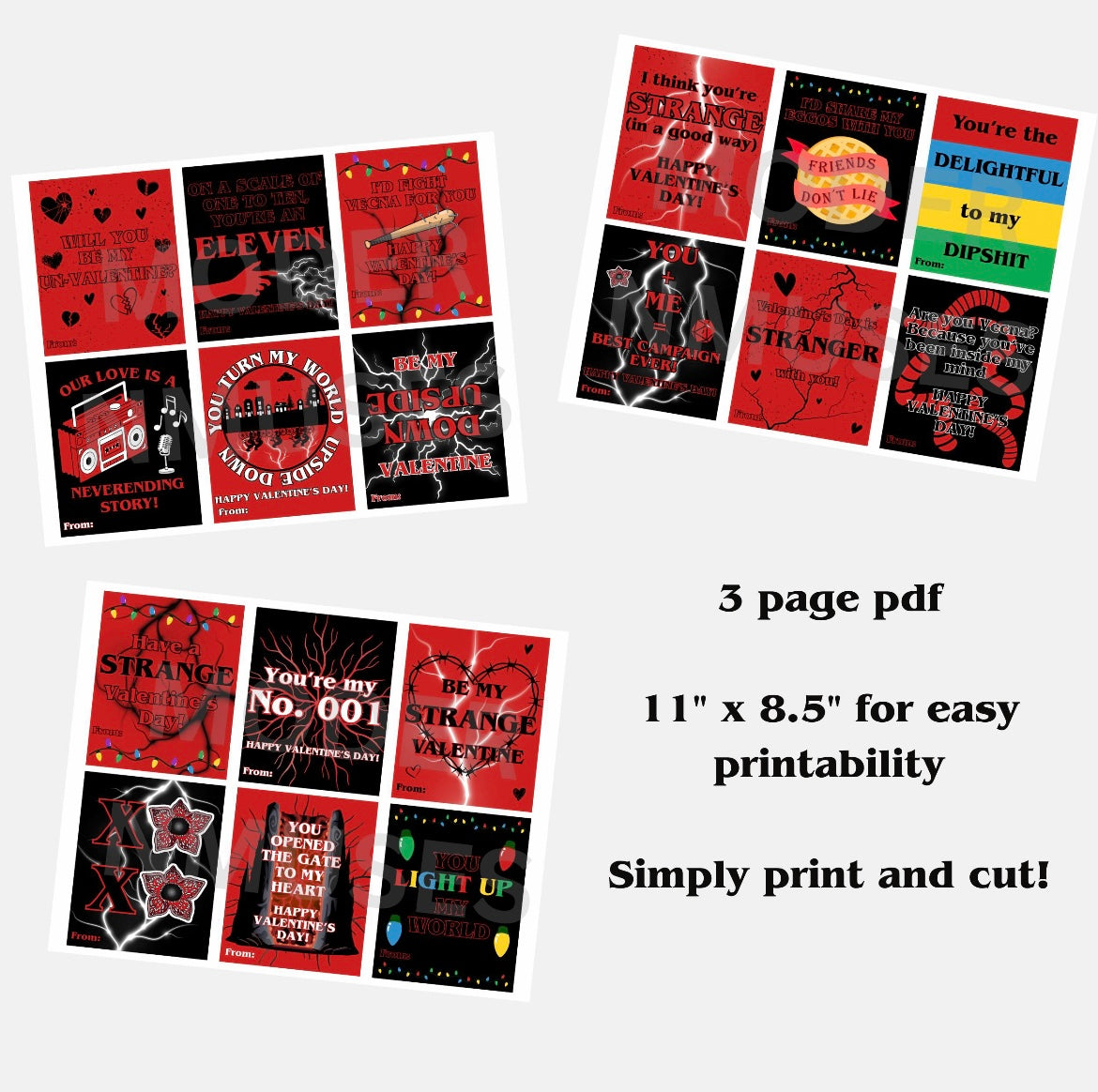 Digital Valentine’s Day Special Show Cards